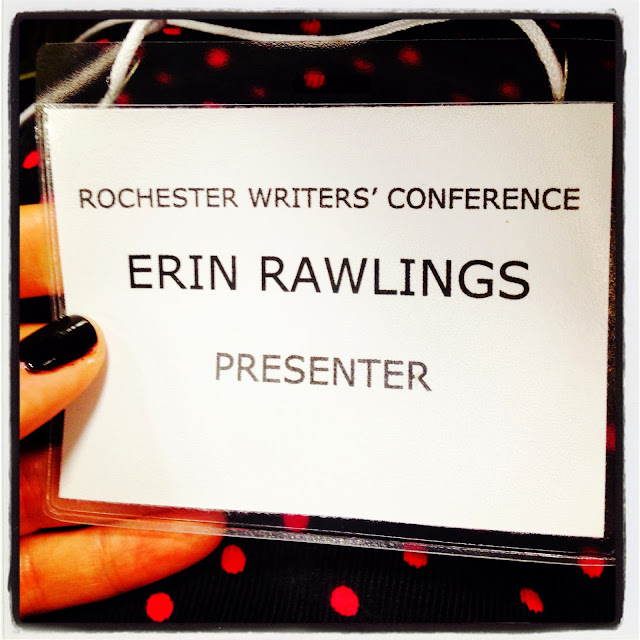 Rochester Writers' Conference presenter mommy on the spot