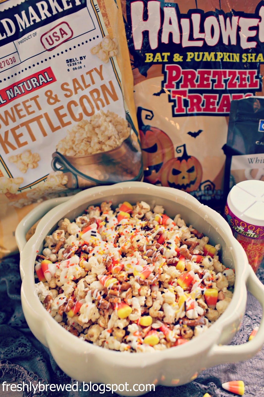 freshly {b}rewed Halloween Candy Crunch + World Market Sweepstakes!