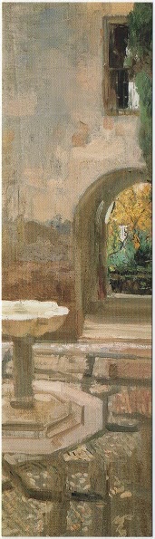 Patio de Doña Juana, Alhambra (Joaquín Sorolla)