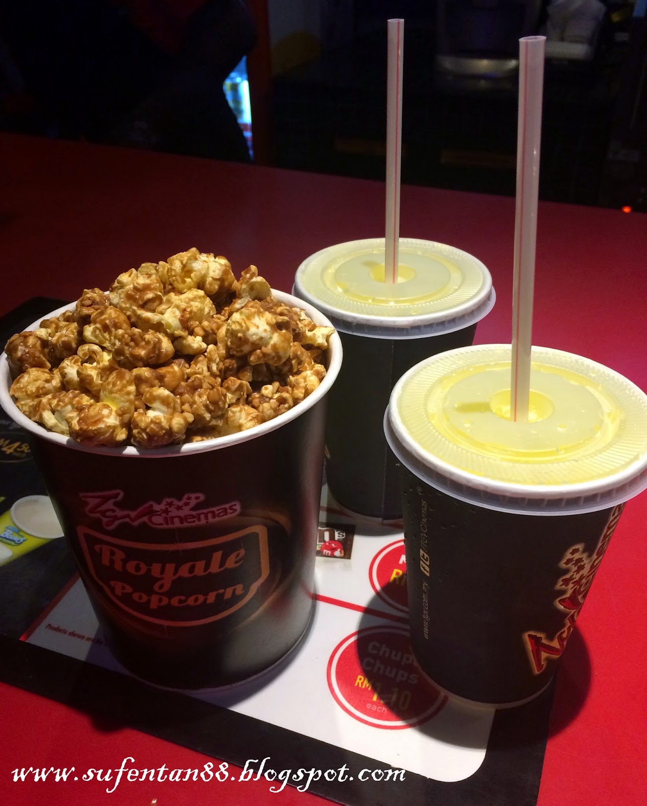 Peanuts Royale Popcorn TGV Cinemas