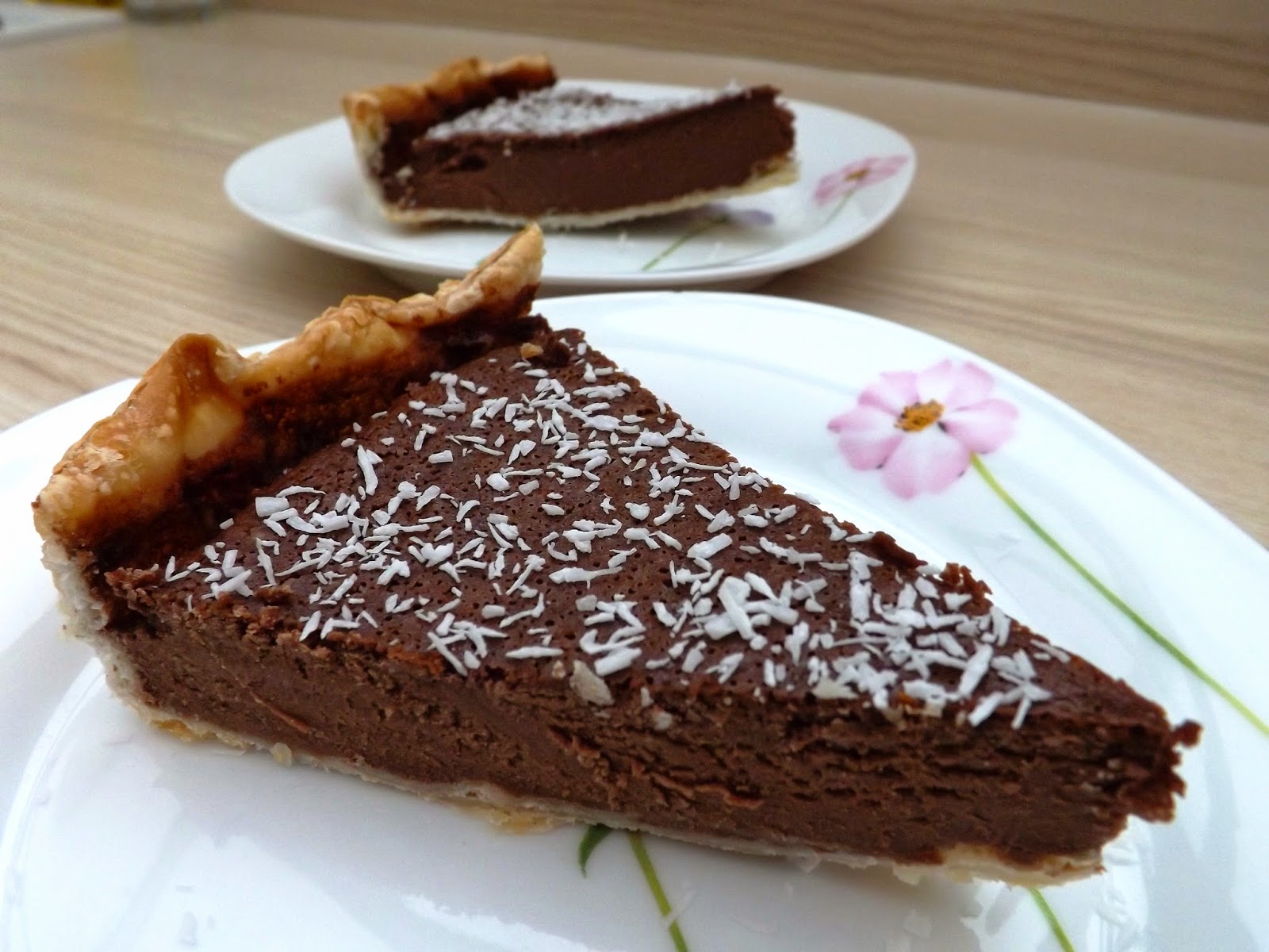 Celle qui cuisinait ou le plaisir de cuisiner Tarte au lait de coco