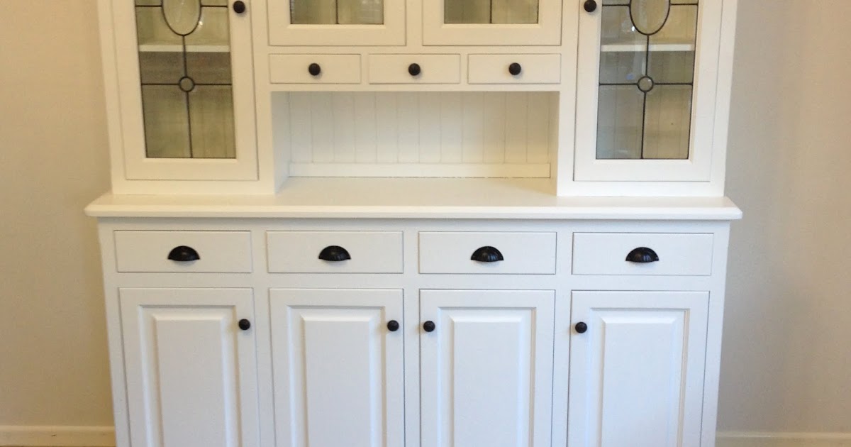 Lilyfield Life White Painted Kitchen Hutch