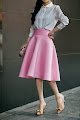 Big Swing A Line Retro Flare Skirt