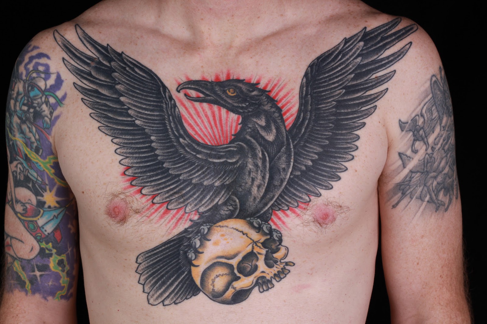 5. The Raven and the Wolves Tattoo - wide 6