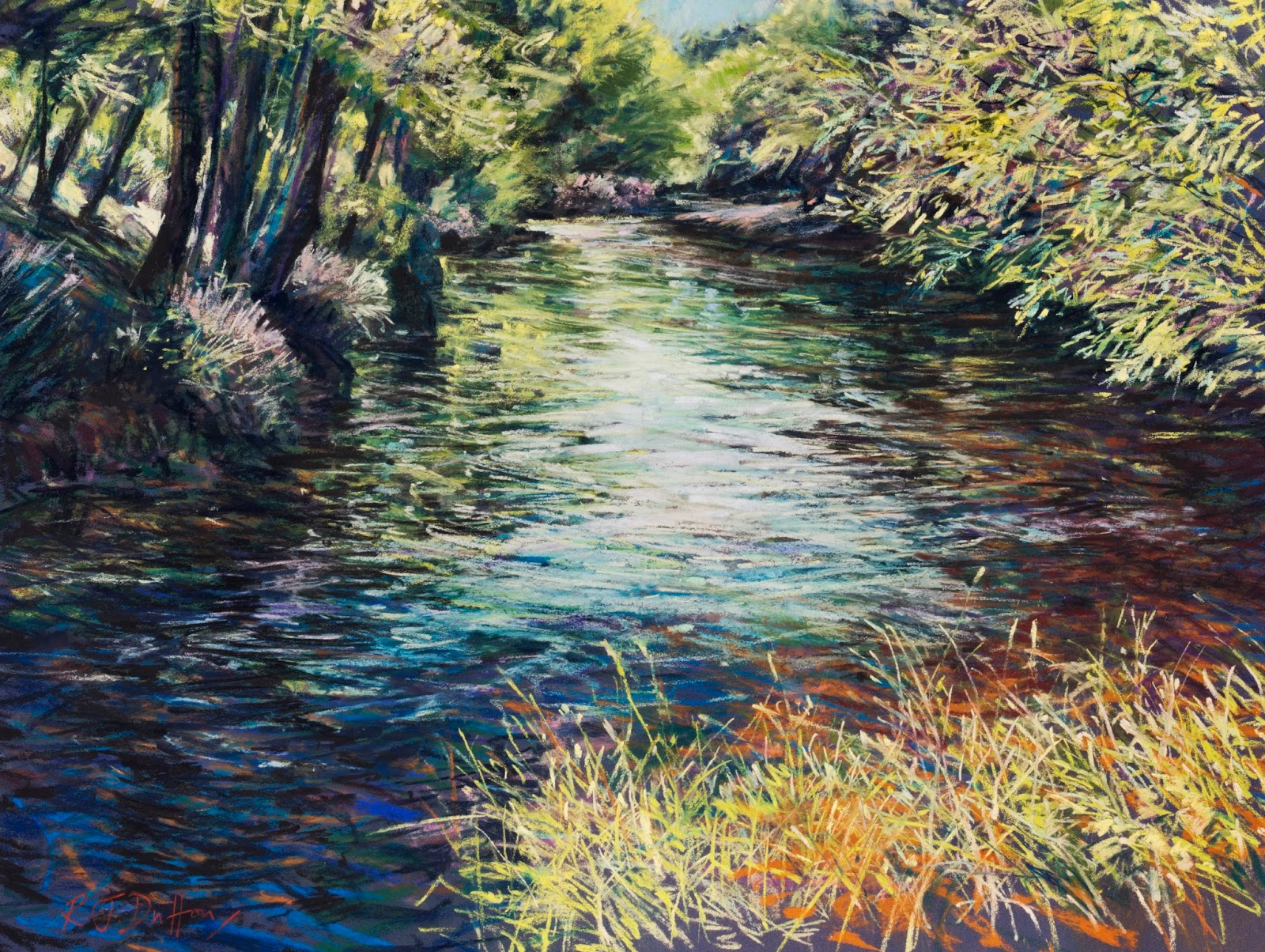 Robert Dutton Artist New pastel paintings now on show near Harrogate