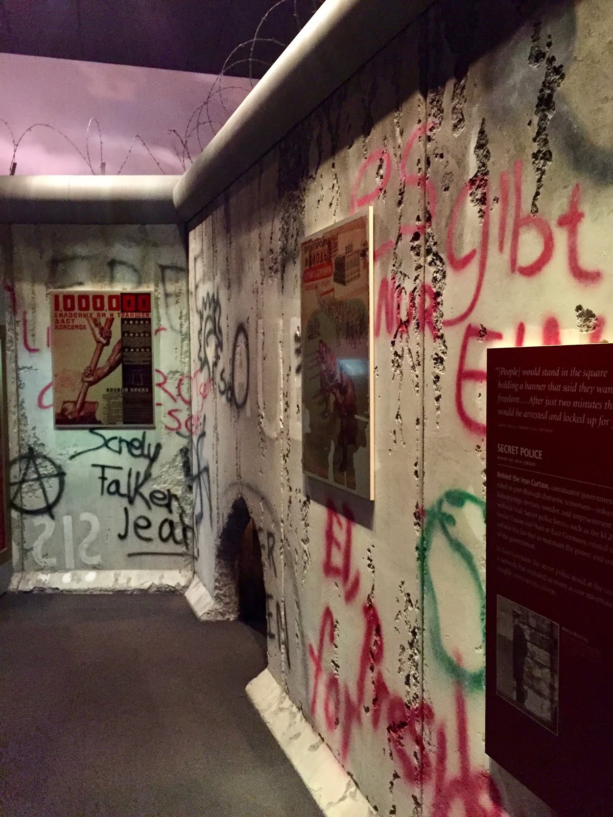 For The Good Things Of This Earth I Found The Berlin Wall In La