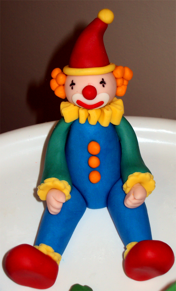 Delana's Cakes Circus Cake Topers