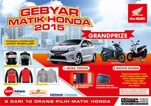 Kredit Motor Honda Gebyar Matik Honda ( Vario Cw Remote Dp1.4juta ,Beat