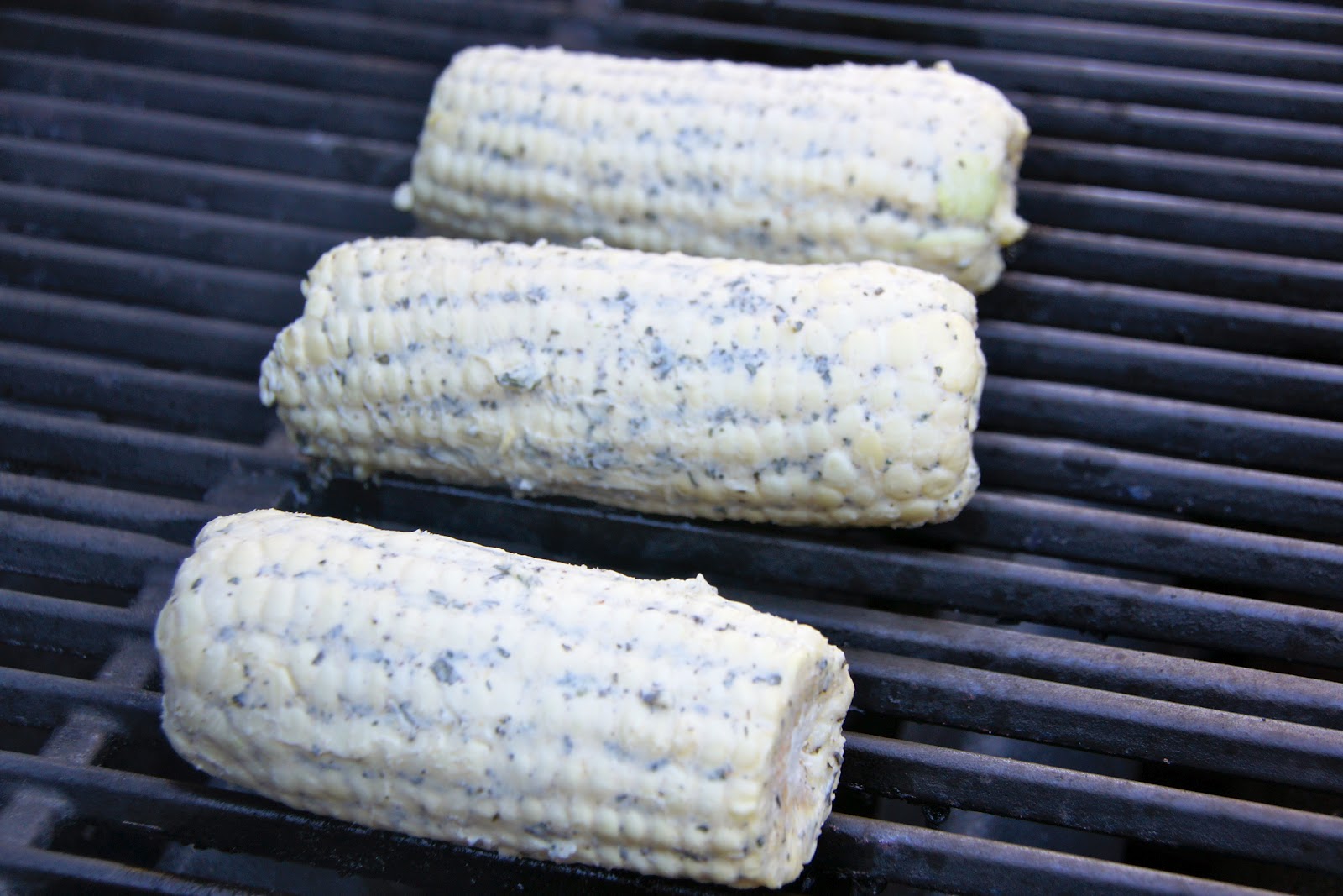 Family Food Finds Basil Butter Corn on the Cob