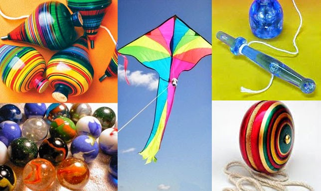 los juguetes tradicionales