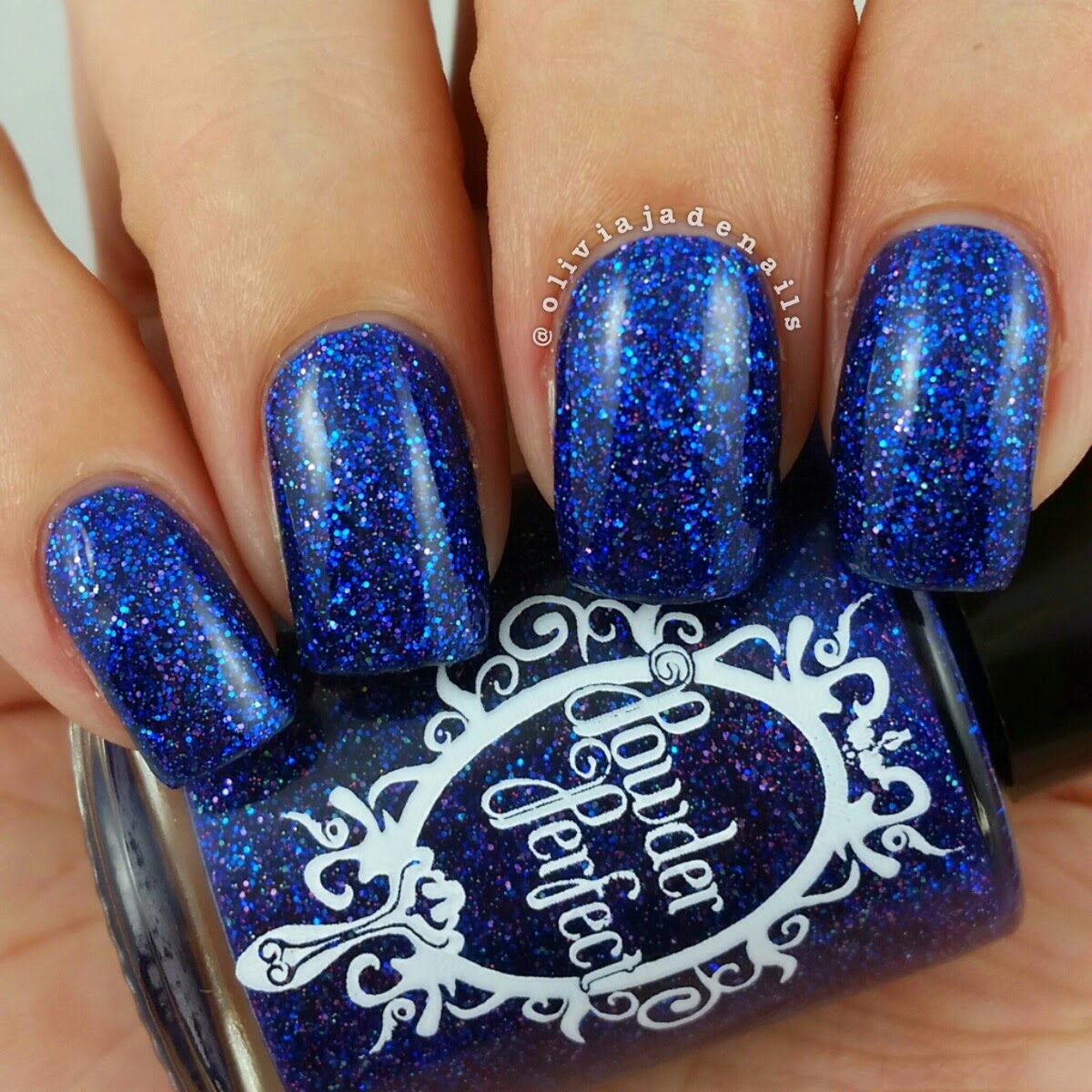 Powder Perfect 'Iteru' The River swatched by Olivia Jade Nails