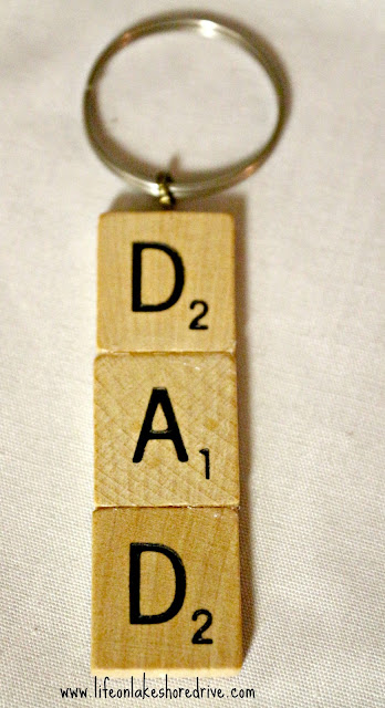 Scrabble Tile Key Chain Tutorial     Life on Lakeshore Drive