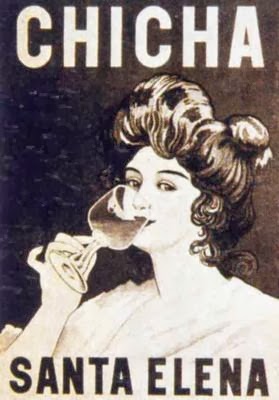 1900. publicidad Viña Santa Elena