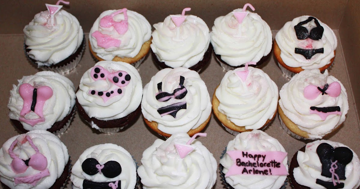 Cup O Cake Arlene's Underwear and Bra / Martini Glasses Cupcakes