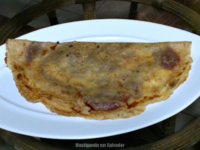 Café Terrasse: Crepe de Goiabada Café Terrasse: Crepe de Goiabada