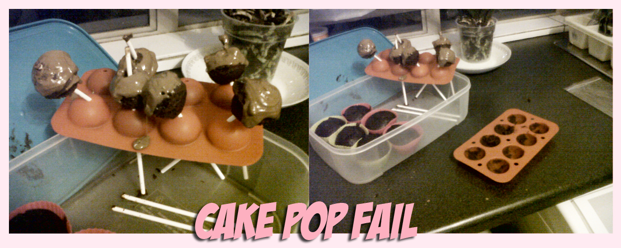 galoobzzz Epic Fail How not to make Cake Pops