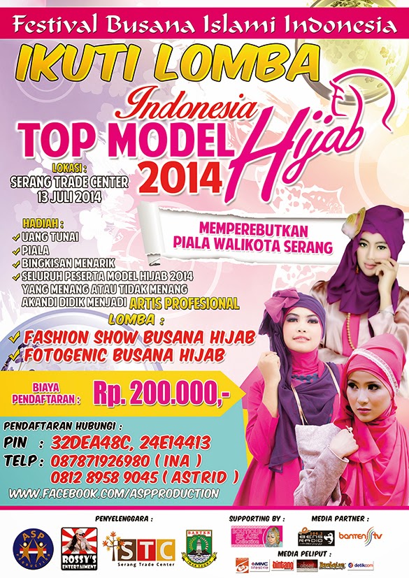 Contoh Brosur Fashion Show Tulisan