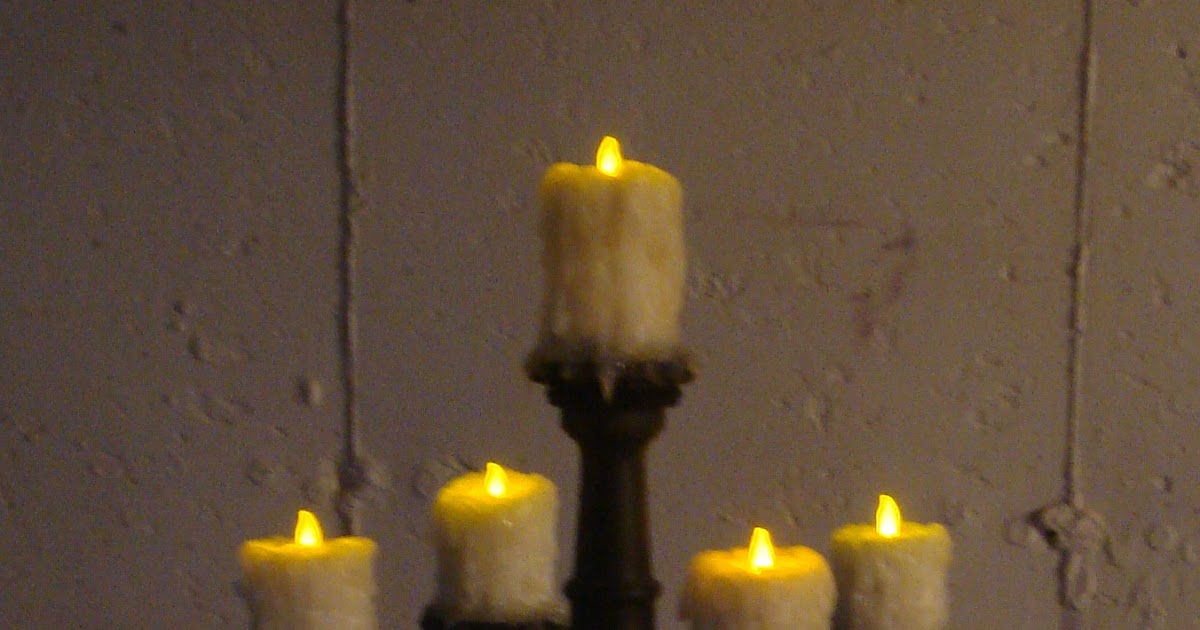 The Deadwood Cemetery floor candelabra