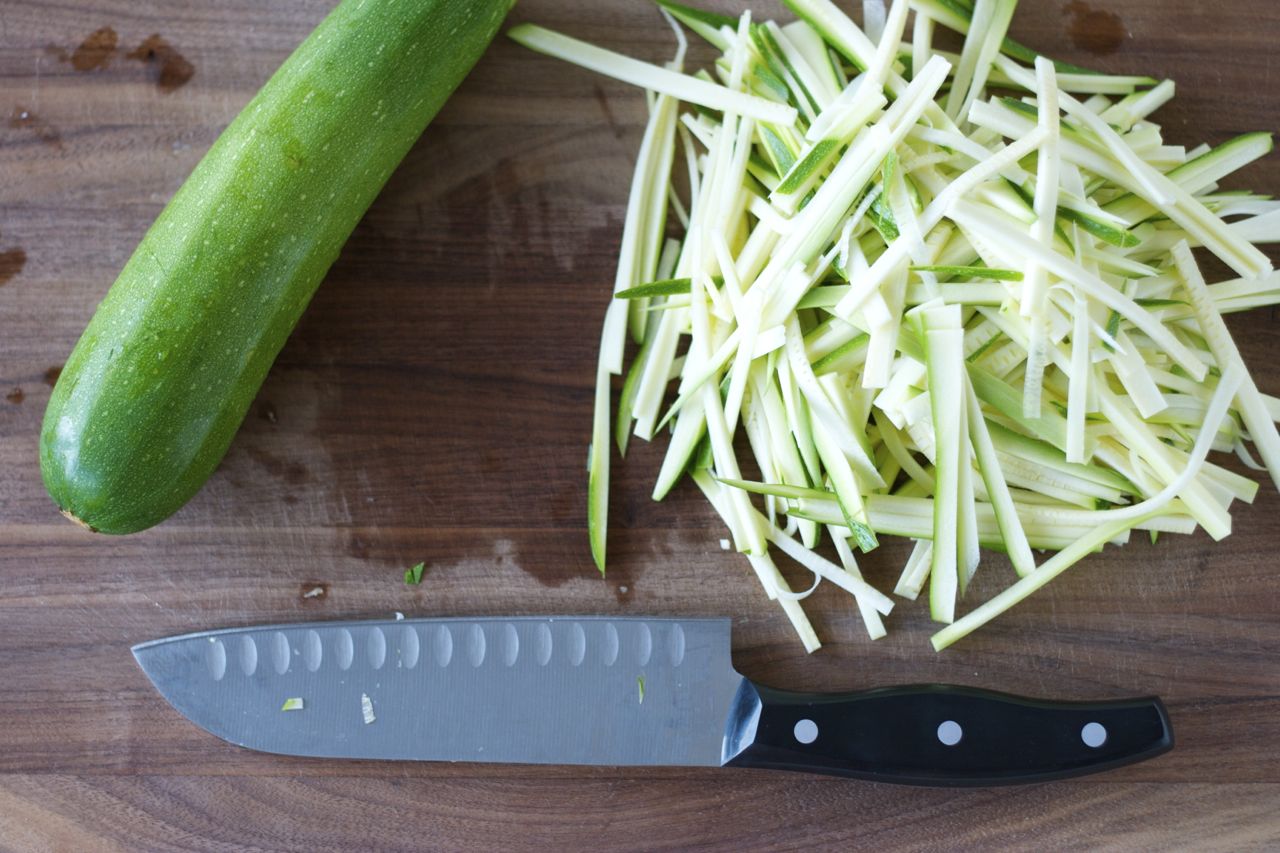 Zucchini Salad with Vegan SunDried Tomato Pesto Craving Greens