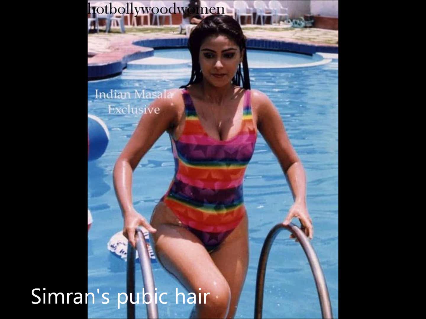 Pure Spice: Tamil Actress Simran Pubic Hair Visible Pics HD