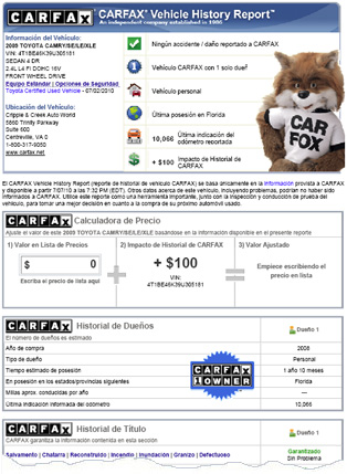 Como verificar historial de un vehiculo