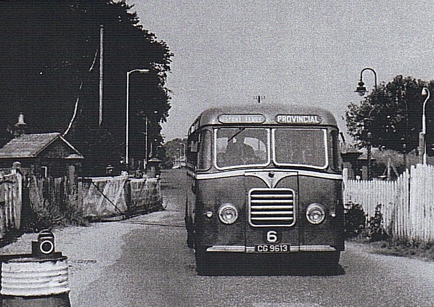 Bus in Military Road