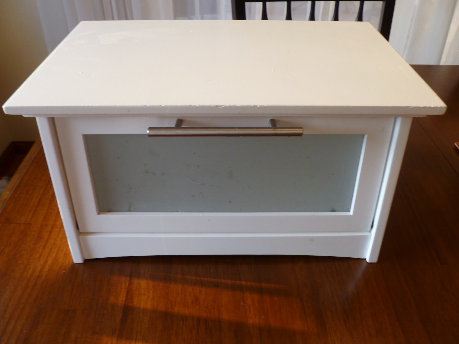 Breadbox Turned Charging Station Joyful Homemaking