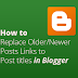 I will learn you now How to Replace Older Newer Post buttons with Post Titles in Blogger