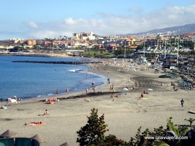 Playa de Fañabé, en Costa Adeje Playa Fanabe, Costa Adeje, Tenerife