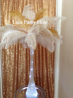 Gold Feathers Hire