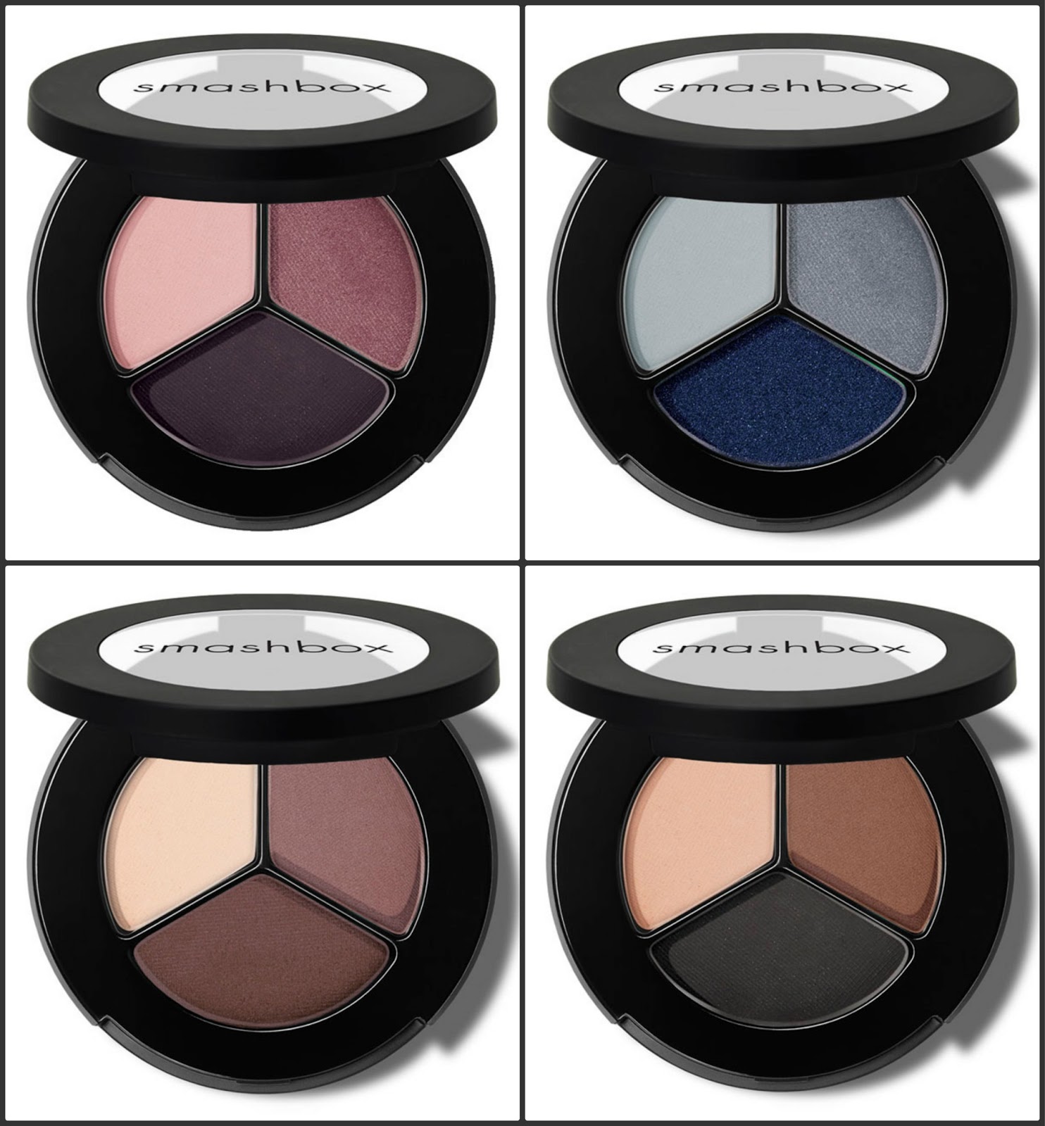 New bold shades in Smashbox Photo op eyeshadow trio range My Beauty Galleria
