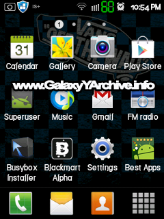Samsung Galaxy Y - GTS H ng d n c i t IOS 8 cho Samsung Galaxy Y GT S