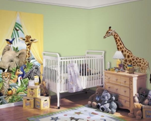 Habitaciones tema la selva - Ideas para decorar dormitorios