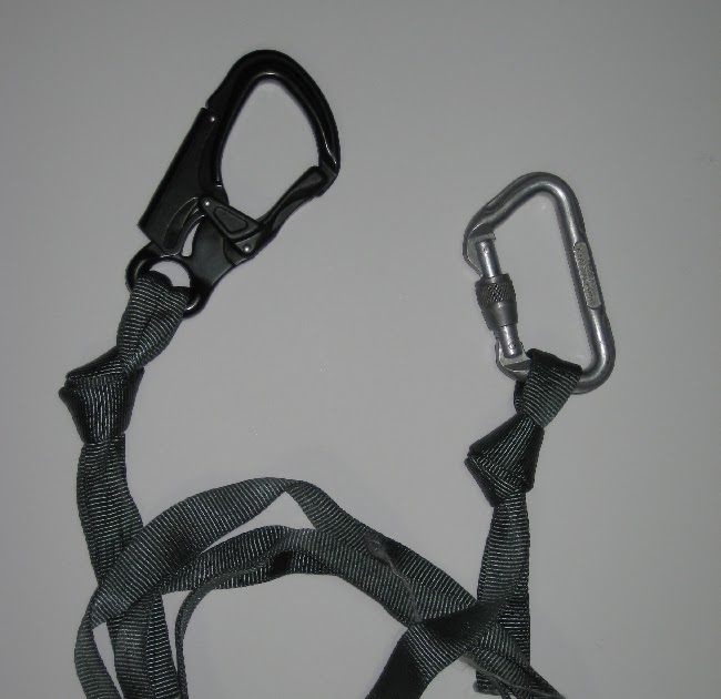 Small Boat Projects Making Life Aboard Easier Climbing gear for tethers