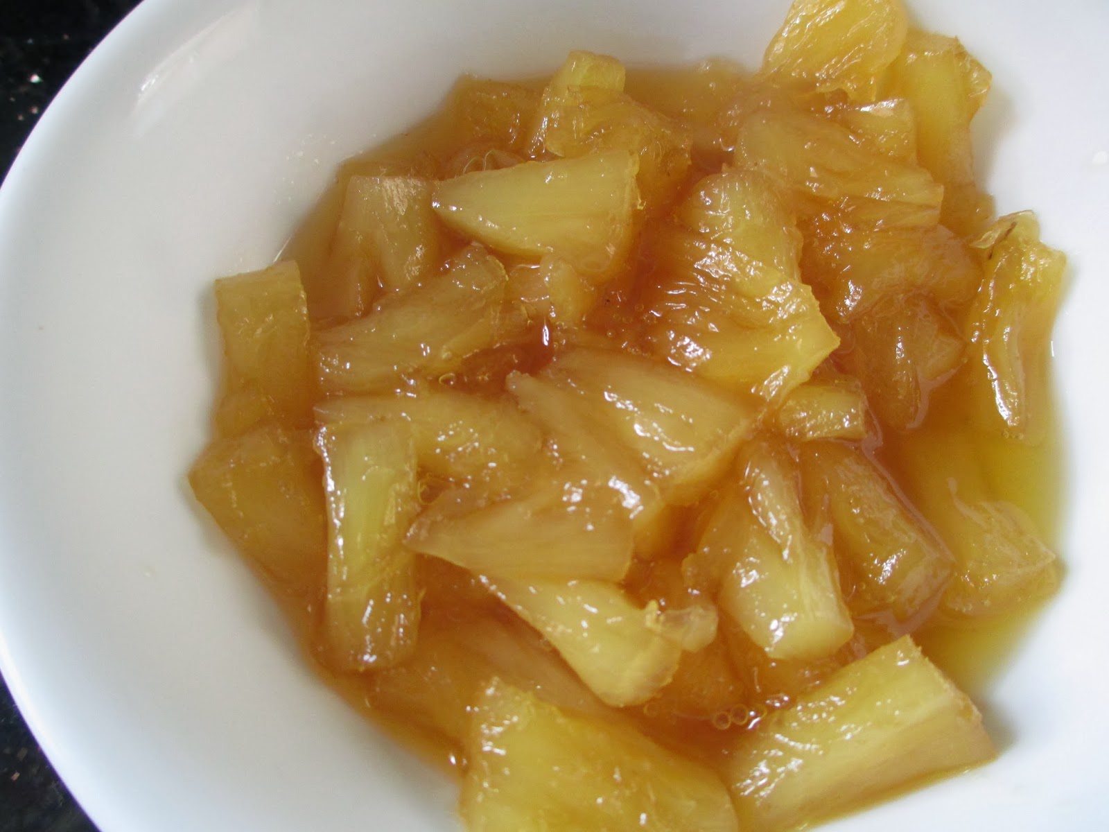 Stacie Michelle Pineapple Jam [Vegan & No Added Sugar]