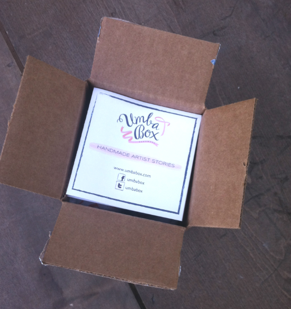 Umba Box - September 2012 Review - Monthly Indie and Craft Subscription Box 