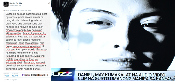 Daniel Padilla’s Alleged Audio Recording Talking about Sam Conception and Jasmine Curtis-Smith Daniel Padilla’s Alleged Audio Recording Talking about Sam Conception and Jasmine Curtis-Smith