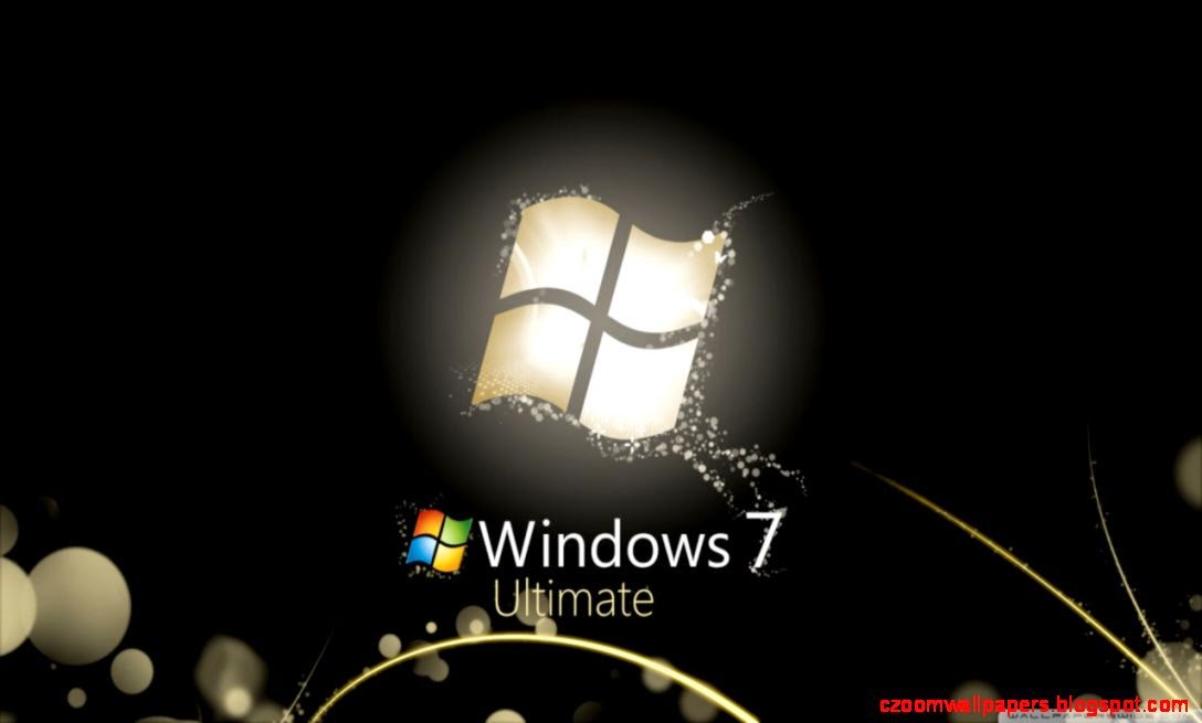 Windows 7 Ultimate Bright Black HD desktop wallpaper Widescreen Windows 7 Ultimate Bright Black HD desktop wallpaper Widescreen