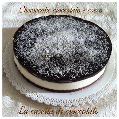 Cheesecake ciocco-cocco cuor di nutella