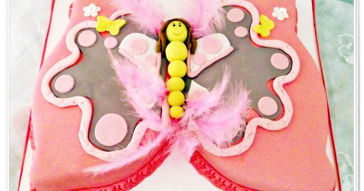 TATLI HAYAT PASTA TASARIM KELEBEK PASTA