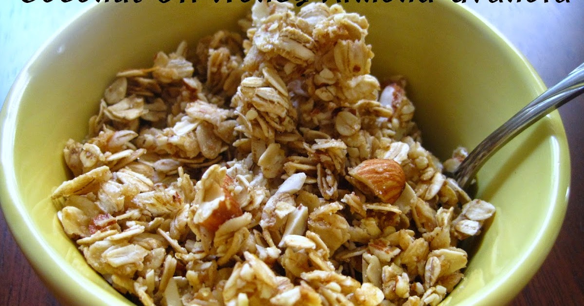 Alissamay's Coconut Oil Honey Almond Granola
