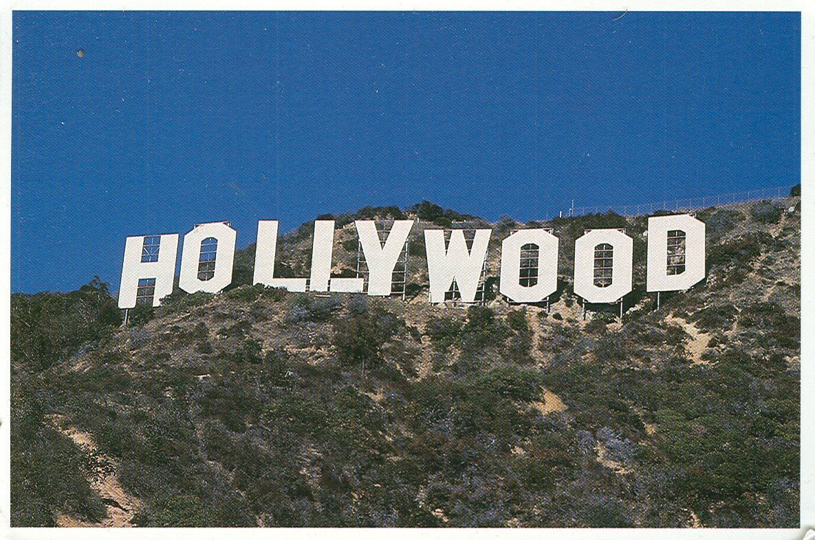 Vintage Travel Postcards: Hollywood, California