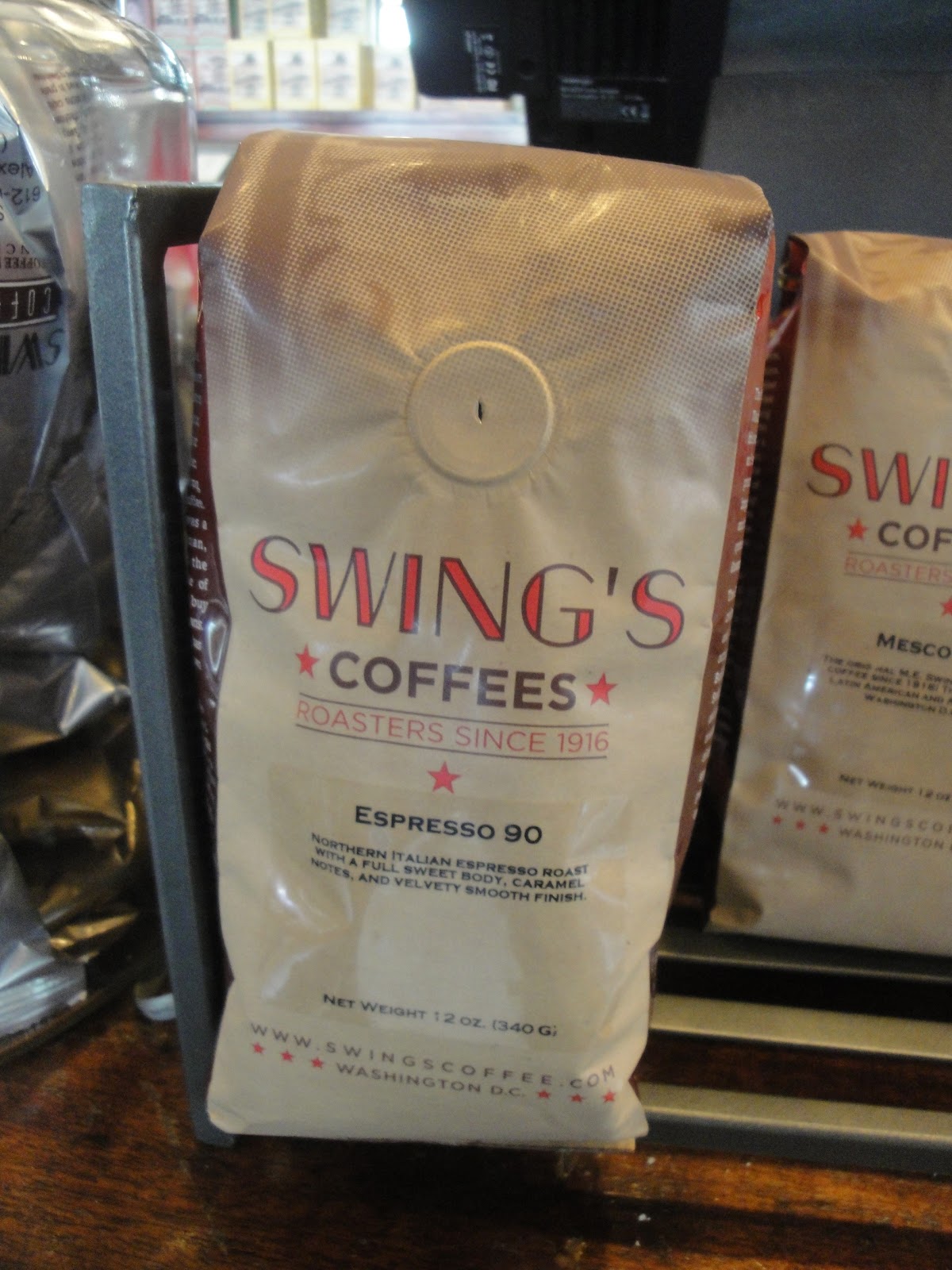 Espresso Adventures DC M.E. Swing