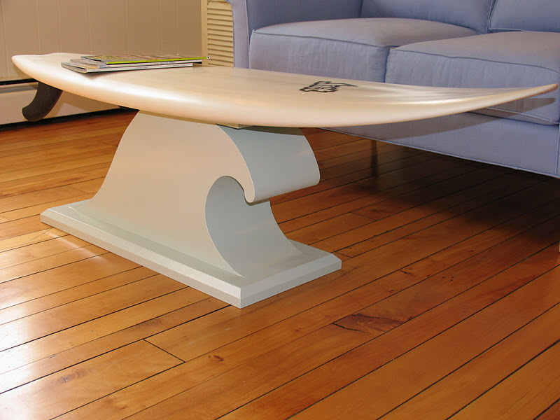 Surfboard Coffee Table Surfboard Coffee Table IDI Design - Surfboard Coffee Table