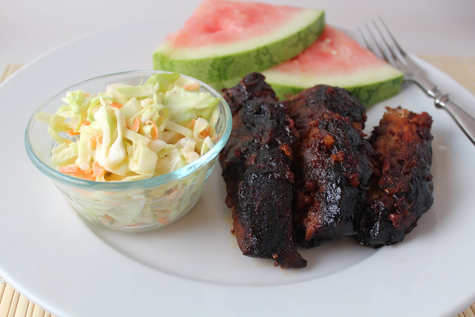 Fork Tender Country Style Ribs and Coleslaw Recipe Classy Clutter