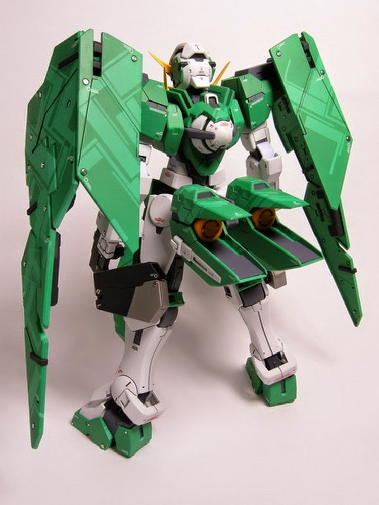 Custom Build 1/100 GN002 Gundam Dynames "Detailed" Gundam Kits