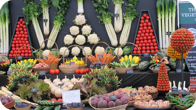 National Vegetable Society Stand at Southport Flower Show, 2013