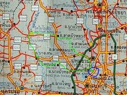 แผนที่ทางหลวง Highway map