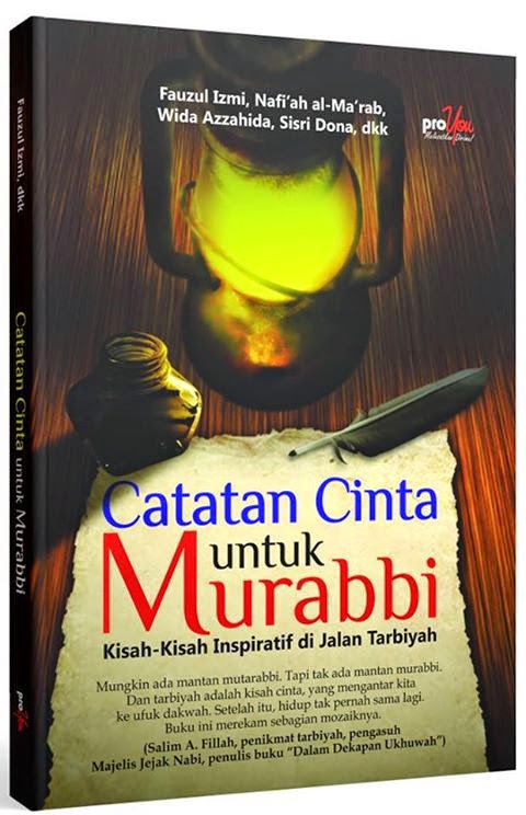 BUKU CATATAN CINTA UNTUK MURABBI