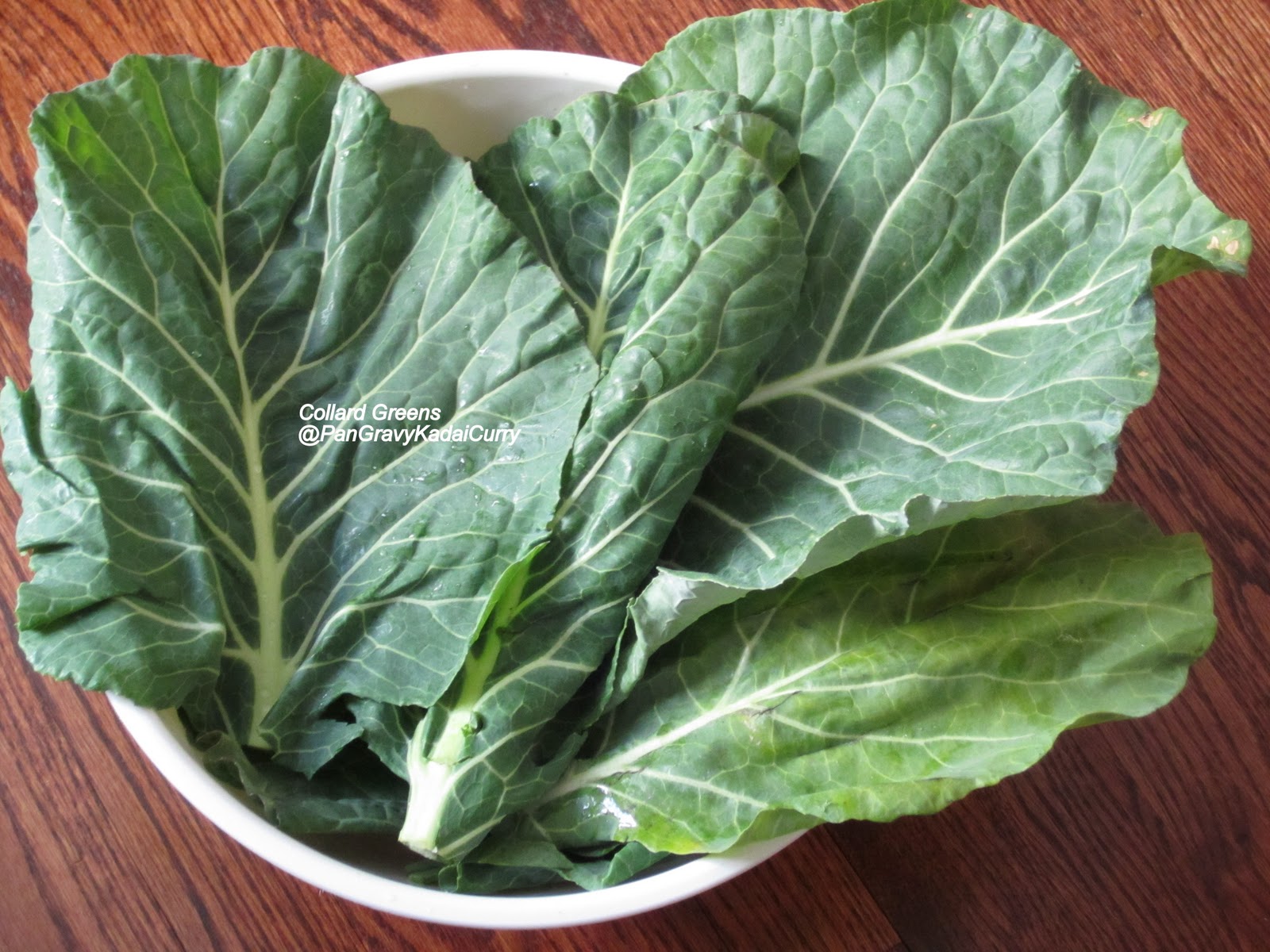 Pan Gravy Kadai Curry Kenyan "Sukuma Wiki" With Collard Greens
